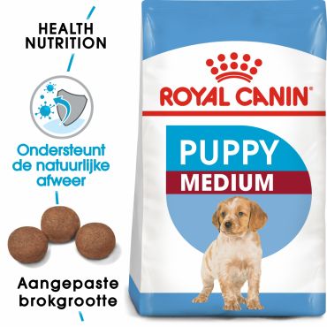 Royal Canin hondenvoer medium puppy (4 kg) - afbeelding 2