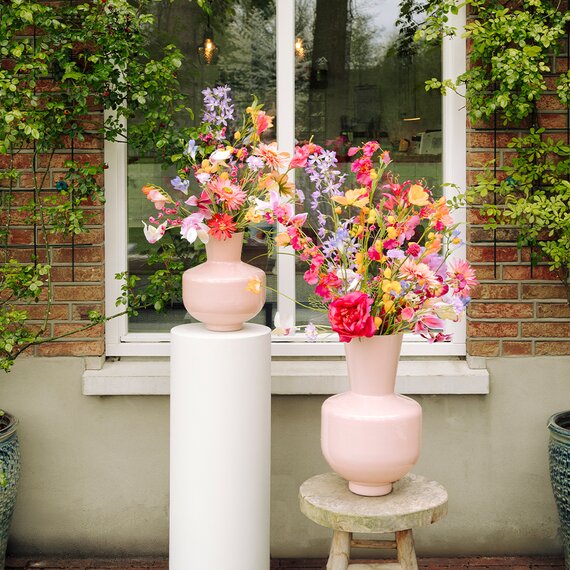 Kleur je interieur met onze prachtige zijden boeketten!
