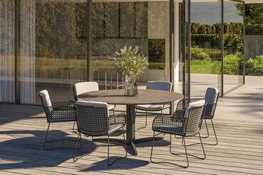 4 Seasons Outdoor dining tuinstoel Fabrice incl. kussens - afbeelding 5