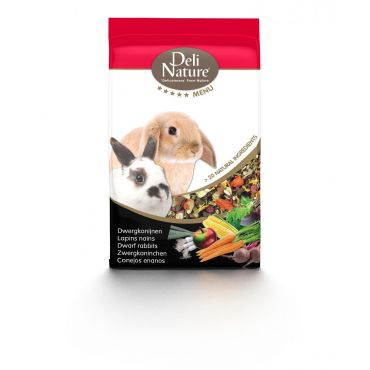 Deli Nature 5-sterren menu dwergkonijn (2,5 kg)