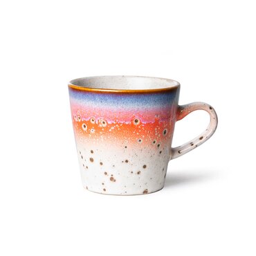 HKliving 70s ceramics americano mug asteroids