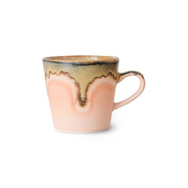 HKliving 70s ceramics americano mug blossom - afbeelding 1