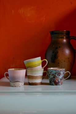 Hkliving 70s ceramics: americano mug, glint - afbeelding 3