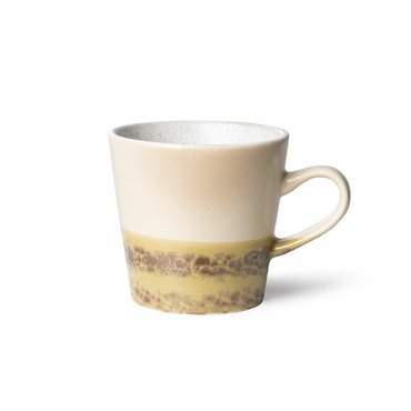 HKliving 70s ceramics: americano mug metallic