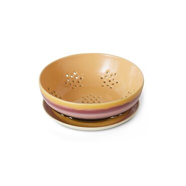 HKliving 70s ceramics berry bowl sunset - afbeelding 2