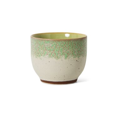 Hkliving 70s ceramics: café cup, chalk - afbeelding 1