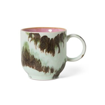 Hkliving 70s ceramics: café mug, tide - afbeelding 1
