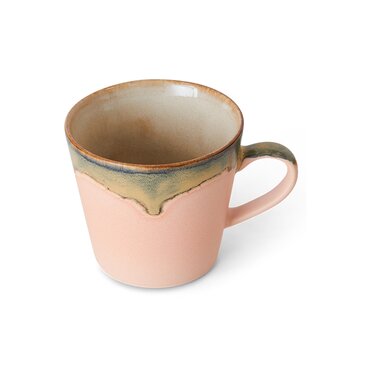 HKliving 70s ceramics cappuccino mug blossom - afbeelding 2