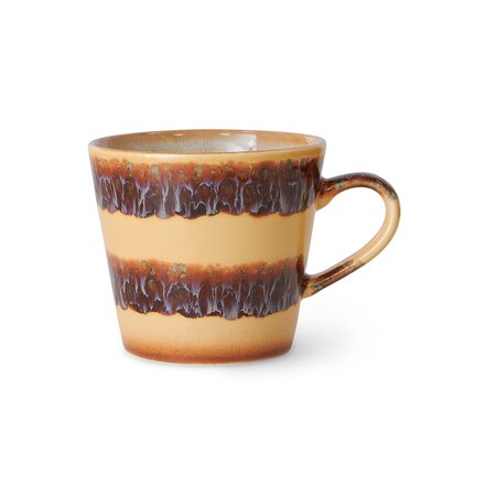 HKliving 70s ceramics cappuccino mug cliffs - afbeelding 1