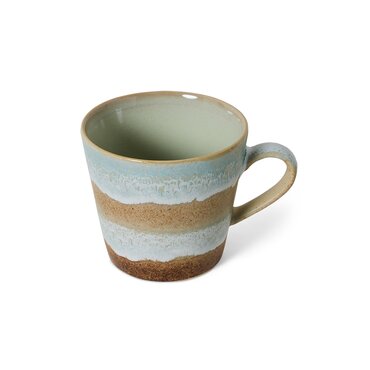 Hkliving 70s ceramics: cappuccino mug, skyline - afbeelding 2