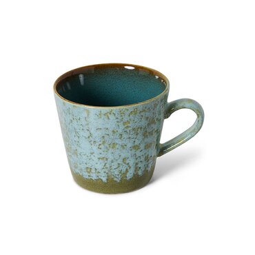 Hkliving 70s ceramics: cappuccino mug, verdigris - afbeelding 2