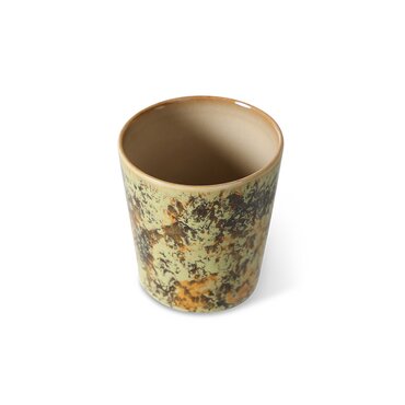 HKliving 70s ceramics coffee mug fjord - afbeelding 2