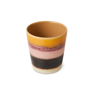 HKliving 70s ceramics coffee mug sunset - afbeelding 2