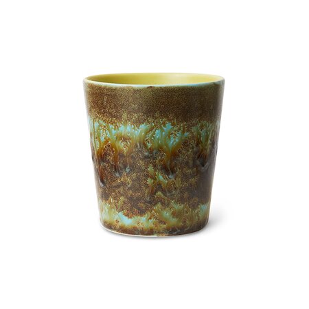 HKliving 70s ceramics coffee mug tidal - afbeelding 1