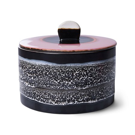 Hkliving 70s ceramics: cookie jar disco - afbeelding 1