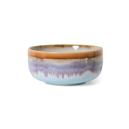 HKliving 70s ceramics dessert bowl ash - afbeelding 1