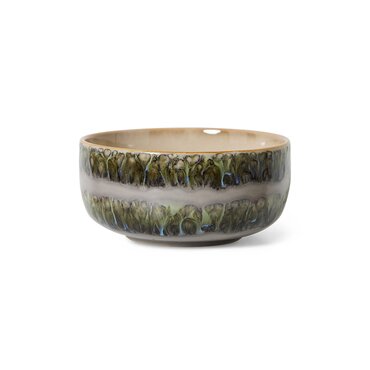 HKliving 70s ceramics dessert bowl fern - afbeelding 1