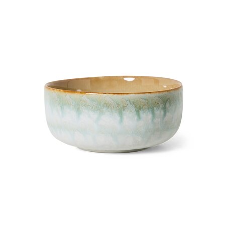 Hkliving 70s ceramics: dessert bowl, petal - afbeelding 1