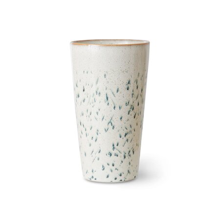 HKliving 70s ceramics latte mug hail - afbeelding 1
