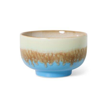HKliving 70s ceramics noodle bowl azure - afbeelding 1