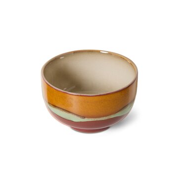 HKliving 70s ceramics noodle bowl clay - afbeelding 2