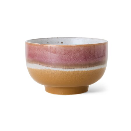 HKliving 70s ceramics noodle bowl prairie - afbeelding 1