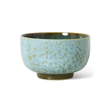 Hkliving 70s ceramics: noodle bowl, verdigris
