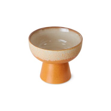 HKliving 70s ceramics tapas bowl on base S dunes - afbeelding 2