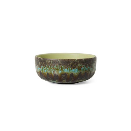 HKliving 70s ceramics tapas bowl tidal - afbeelding 1