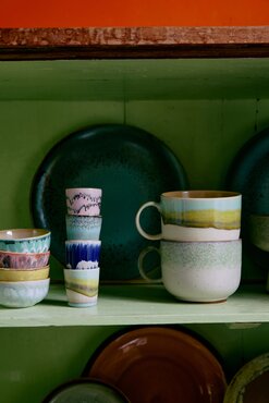 Hkliving 70s ceramics: tea cup, glint - afbeelding 3