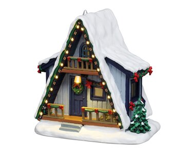 Lemax kersthuisje 'A-Frame Rental Home'