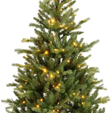 Everlands kunstkerstboom Allison fir 180 cm - met verlichting - afbeelding 2