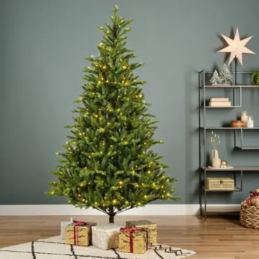 Everlands kunstkerstboom Allison 210 cm - met verlichting - afbeelding 5