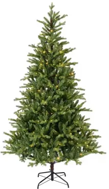 Everlands kunstkerstboom Allison 210 cm - met verlichting - afbeelding 1