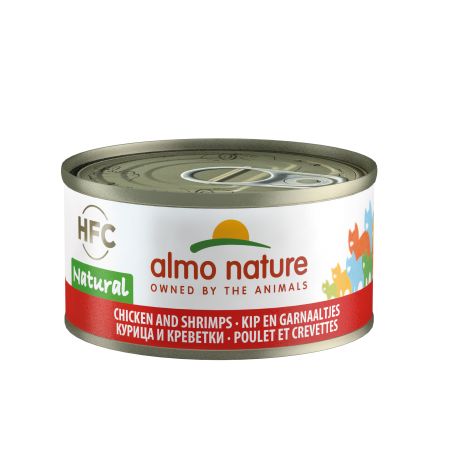 Almo Nature kattenvoer kip & garnaal (70 gram)