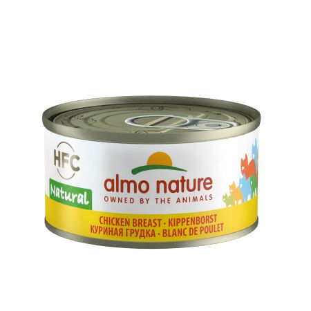 Almo Nature kattenvoer kippenborst (70 gram)