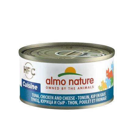 Almo Nature kattenvoer tonijn & kip & kaas (70 gram)