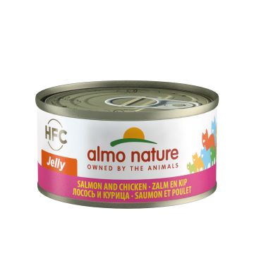 Almo Nature kattenvoer zalm/kip (70 gram)