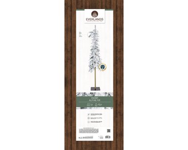 Everlands kunstkerstboom besneeuwd - 300 cm - afbeelding 5
