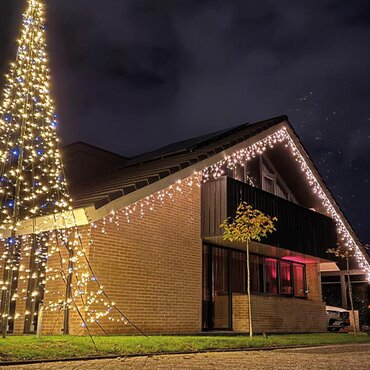Anna's Collection ijspegelverlichting 96 LED 4 meter - uitbreidingsset - afbeelding 2