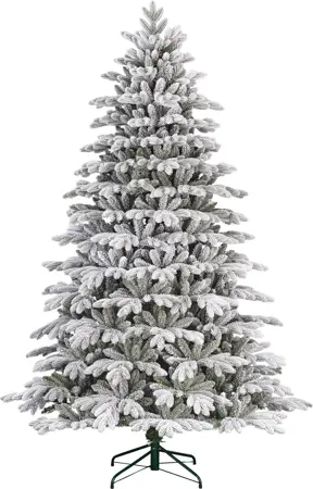 Kunstkerstboom Asbury besneeuwd 185 cm - Black Box Trees