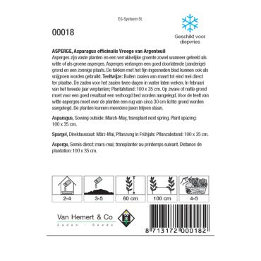 Asperge Vroege van Argenteuil - afbeelding 2