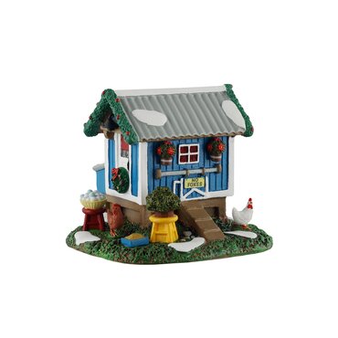 Lemax kersthuisje 'Backyard Chicken Coop'