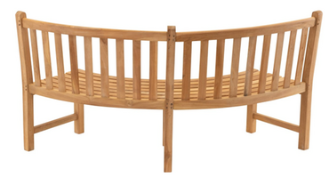 Tuinbank rond - afbeelding 2