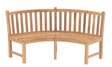 Tuinbank rond - afbeelding 1