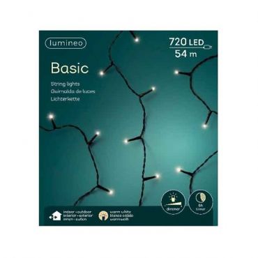 Basic verlichting 720 LED warm wit - afbeelding 1