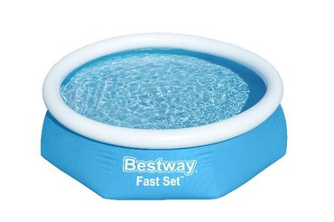 Bestway zwembad fast set set rond