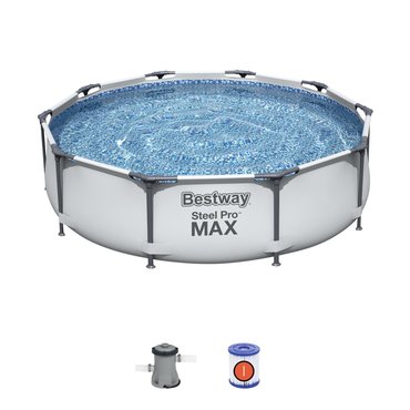 Bestway zwembad steel pro max set rond - afbeelding 2