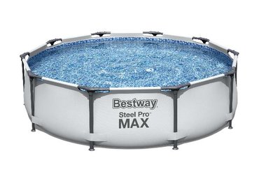 Bestway zwembad steel pro max set rond - afbeelding 1