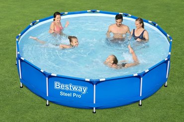Bestway zwembad steel pro set rond - afbeelding 2